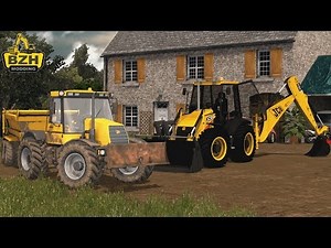 FS17 Travaux Publics Tractopelle JCB 4CX | Chargement