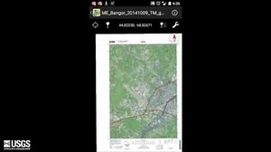 Using US Topo and Historic Topo Maps on your Mobile Device