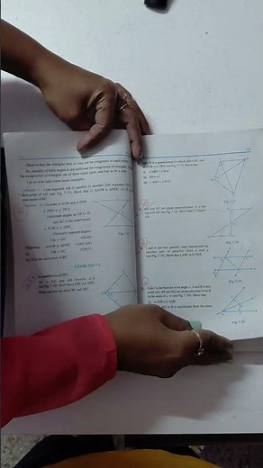 Class-IX Chapter: 7 Triangles VIP examples & questions for100% result #mathproblems #maths
