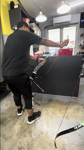 How to string a recurve bow without a stringer and one person only