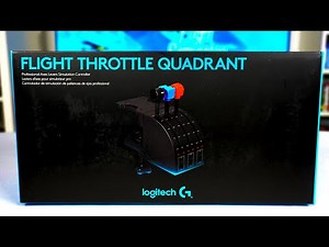 Unboxing Logitech Flight Throttle Quadrant | Two Retro Mates