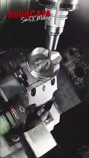 FAST 5-Axis SolidCAM Milling