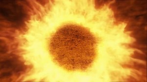 Fire explosion animation