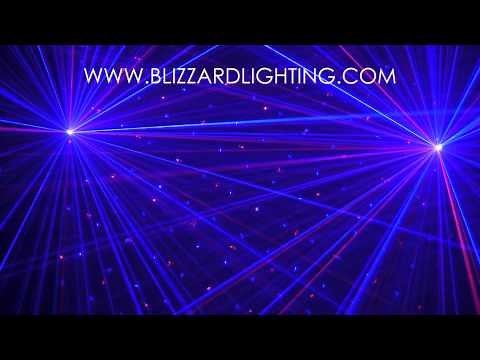 Blizzard Lighting Pocket Rocket Red/Blue & Pocket Quasar Green/Red Mini Lasers