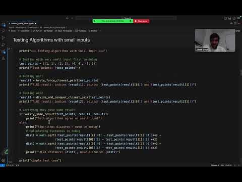 Closest pair of points problem (Analysis of algorithm)