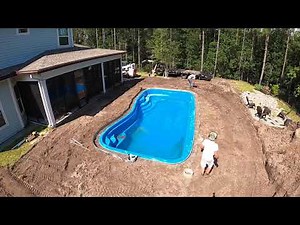 Fiberglass Pool Install