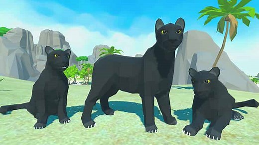 Panther Family Simulator 3D 🕹️ Play on CrazyGames