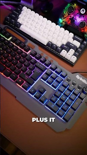Budget Gaming Keyboard Mouse Combo - Spinbot Rage K20!