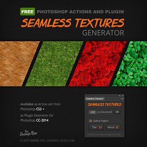 Free seamless texture generator Photoshop plugin