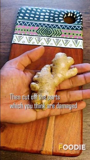 Here's how to properly store ginger for more than a month! | Easy Kitchen Hacks #shorts
