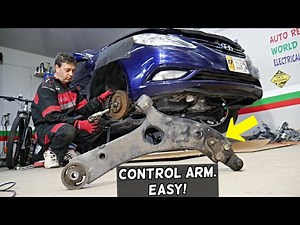 HYUNDAI SONATA FRONT CONTROL ARM REPLACEMENT REMOVAL