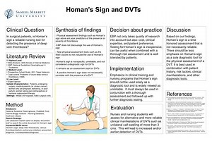 Homan’s Sign and DVTs - SlideServe
