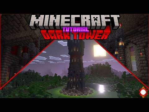 [New Version Out Now!] Minecraft How to Build a Dark Tower -Build Tutorial-