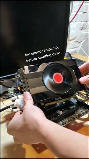removing a GPU from a running computer #shorts