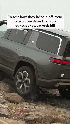 How well do 4WD vehicles handle CR's rock hill?