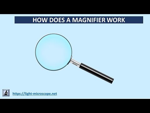 How does a magnifying glass work? - simple explanation