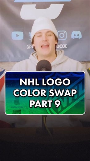 Cherry Pickin’ 🍒 on Instagram: "NHL LOGO COLOR SWAP PT. 9! #nhl #nhlhockey #logo"