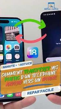 📸 Comment transférer vos photos d’Android vers iPhone ? 📱