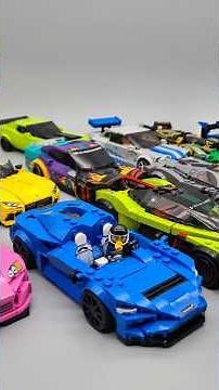 Parts of the Speed Champions Collection.