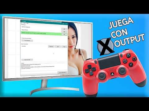 Cómo CONECTAR CONTROL PS4 A PC CON XOUTPUT