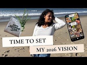 How I Made My 2026 Vision Board in Canva | Digital Vision Board Walkthrough