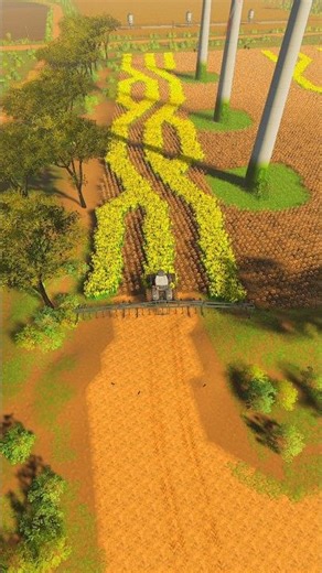Satisfying ploughing #farmingsimulator25 #farmingsimulator #farmingsimulator19