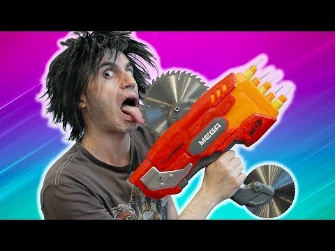 NERF WAR: EXTREME NERF GUN MOD!