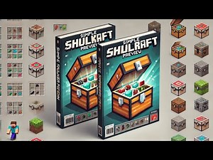 Simple Shulker Preview Mod Showcase / View Shulker Box Contents Without Opening!