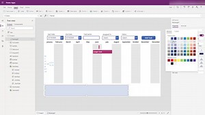 Create a Gantt Chart in PowerApps