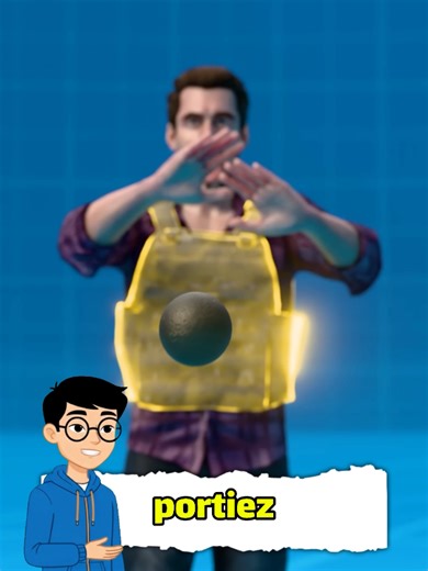 Comparaison de la force d'une balle et d'un canon