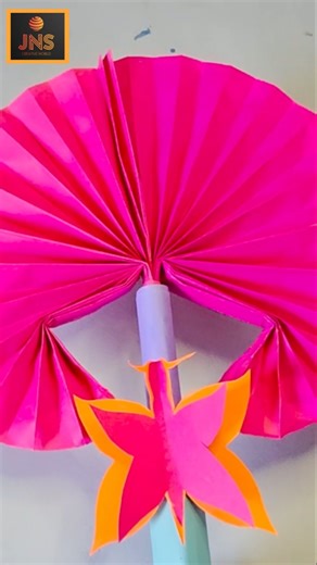 Magic paper fan | paper fan ideas | craft ideas#shortsfeed #shorts