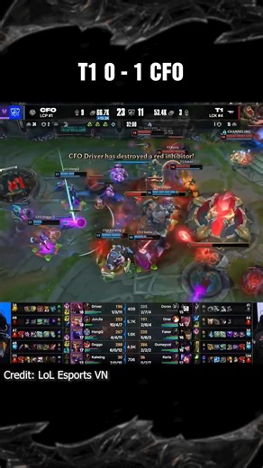 88K views · 529 reactions | T1 0 - 1 CFO | Vòng Swiss | CKTG 2025 | LCK Việt Nam | Facebook