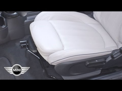 MINI USA | Manual Seat Adjustment