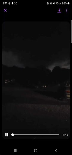 This video was taken in Midland where a radar-confirmed tornado hit overnight. The severe weather caused trees to fall, power outages and roads to close. Courtesy: Stephanie Lee | WCPO 9