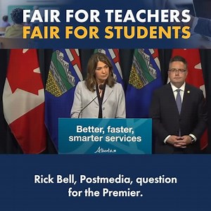 36K views · 4.3K reactions | Alberta is stepping up for teachers and...