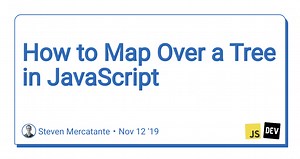 How to Map Over a Tree in JavaScript