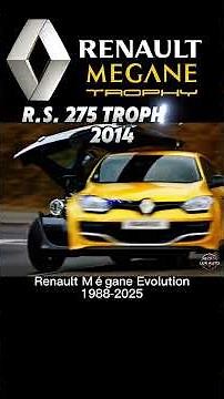 Renault Mégane Evolution 1988–2022 #luxautox #renault ##megane2