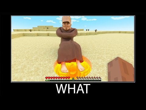 Minecraft wait what meme part 277 realistic minecraft Steve and Lava