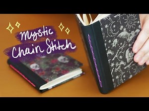 DIY Chain Stitch Bookbinding Tutorial | Sea Lemon