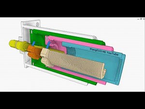Screw 3-stage telescopic actuator