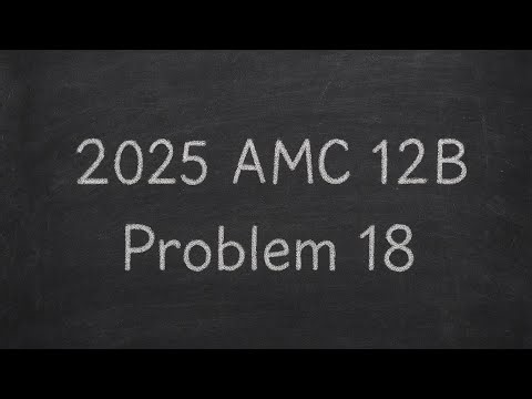 2025 AMC 12B Problem 18 | Geometric Distribution | Expected Value