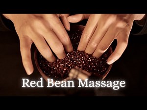 ASMR Brain Melting Red Beans Sounds For Relaxing & Deep Sleep (No Talking)