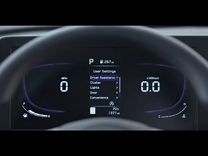 Instrument Cluster LCD Display