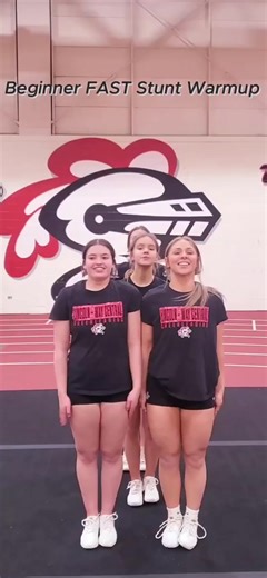 Beginner Fast Stunt Warmup for Cheerleaders