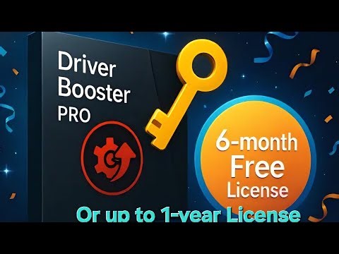 Iobit Driver Booster 13 Pro License Key