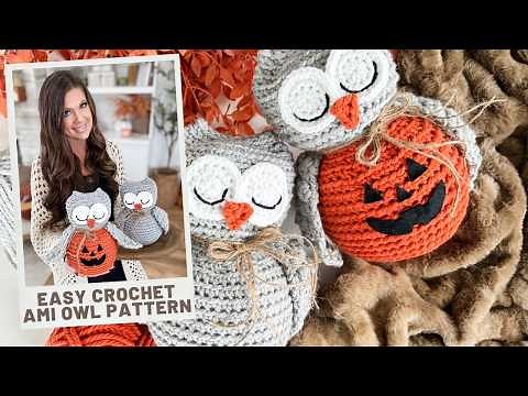 Easy Crochet Owl Pattern | Woodland Amigurumi Owl Tutorial