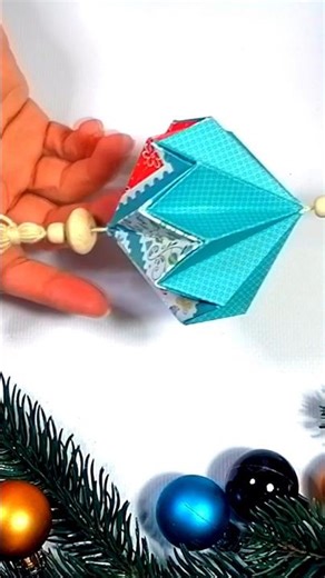 AMAZING Origami Diamond Ornament! ✨