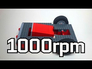 Fastest!! lego vacuum engine