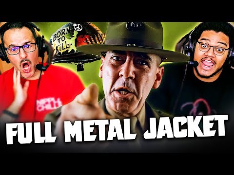 FULL METAL JACKET (1987) MOVIE REACTION!! FIRST TIME WATCHING!! Vincent D'Onofrio | Stanley Kubrick