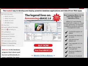 dBASE 2.8 Trial Download Instructions